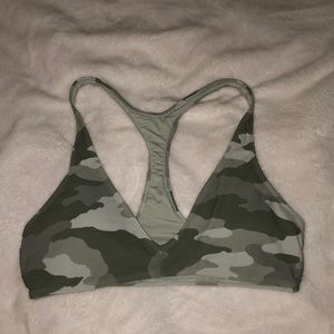 Aerie camo Bikini top